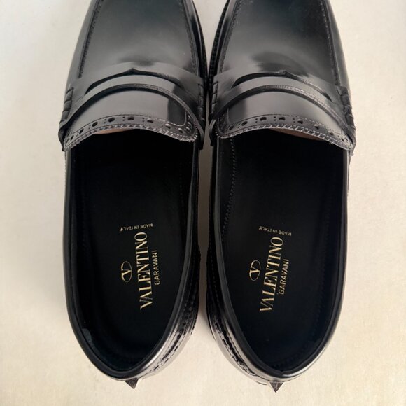Valentino Garavani NY2S0A15 GXB 0NO Men\'s Black Loafer Size 44 (US 11) main image 4